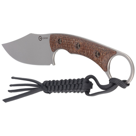 Civivi Knife Midwatch Brown Micarta, Silver Bead Blasted N690 (C20059B-2)