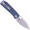 Kubey Knife Hyde, Denim Blue G10, Sand Blasted 14C28N by Colin Maisonpierre (KU2104D)