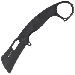 Nóż składany Kizer Dodo Karambit Black G10, Black Stonewashed Nitro-V by Giedymin (V2702A3)