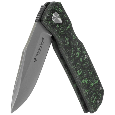 Nóż składany Maserin Power 502/VM Jungle Wear Fat Carbon, Satin MagnaCut by Sergio Consoli