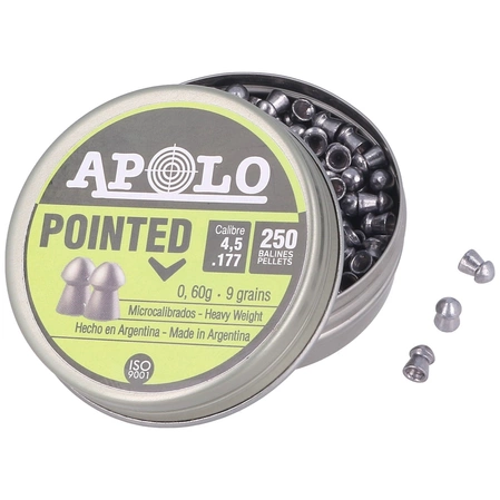 Apolo Pointed Pellets 4.51 mm, 250 pcs. (19102-1)