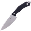Kubey Knife Orthodox, Black G10, Bead Blasted 14C28N by Alexander Popoldnev (KU2108A)