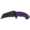Kubey Anteater Knife Purple G10, Blackwashed 14C28N (KU212M)
