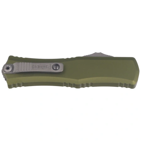 Microtech Hera II Mini D/E OTF Knife OD Green Aluminium, Apocalyptic M390MK by Tony Marfione (1702M-10APOD)