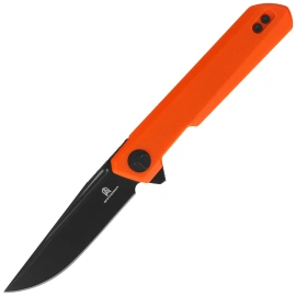 Nóż składany Bestechman Mini Dundee DD Orange G10, Black PVD D2 by Ostap Hel (BMK08C)