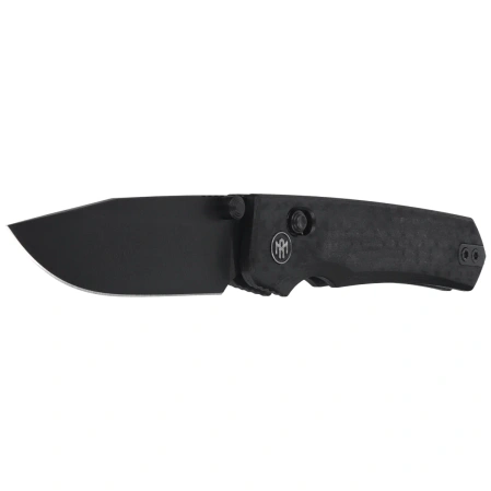 Nóż składany Remette RT-Aurora Black G10, Titanium Plating 14C28N (Aura-G2)