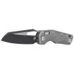 Microtech MSI S/E Knife Natural Clear Frag Aluminum, Black M390MK by Tony Marfione (210-1FRNC)