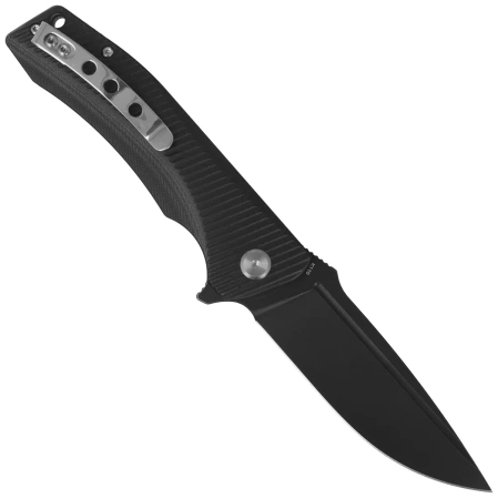 Bestech Mako Black G10, Black Stonewashed K110 Knife (BG27B)