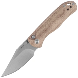 Nóż składany Kizer Drop Bear 2 Brown Micarta, Satin Nitro-V by Azo (V3619.2CC1)