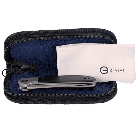Nóż składany CIVIVI Trailblazer Black G10, Gray Stonewashed (C2018C)