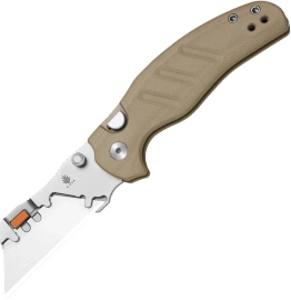 Nóż składany Kizer C01C Uti 2 Brown G10, Bead Blasted 5Cr15MoV by Sheepdog Knives (V3488.29JNA2)