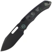 Remette Orca Knife Black Titanium/Kelp Bed CamoCarbon, Black DLC Pearlescent M390 (ORCAKDD)