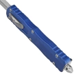 Microtech Dirac Delta D/E OTF Knife Navy Aluminium, Stonewashed by Tony Marfione (227-10NA)