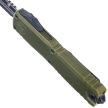 Microtech Ultratech Gen III ZBP Bayonet OTF Knife OD Green Aluminum, Black M390MK by Tony Marfione (1120-1OD)