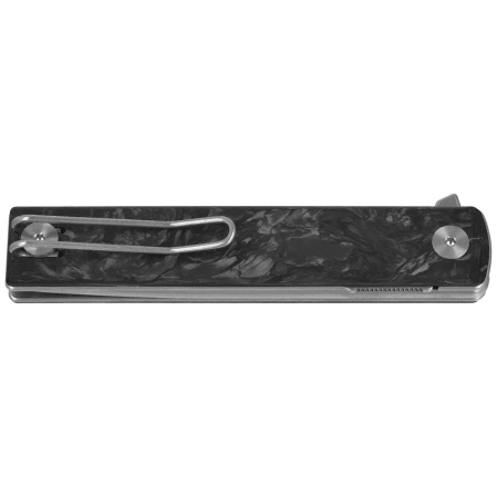 Fox Chnops Heritage Knife Dark Matter Carbon Fiber, Stonewashed Hybrid Cryo by Raven Knives Design (FX-544 DMB)