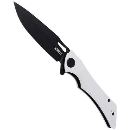 Nóż składany Kubey Raven KB245F Ivory G10, Dark Stonewashed AUS-10 by Jelly Jerry