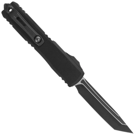 Nóż automatyczny OTF Microtech Ultratech Gen IV T/E Tactical Black Aluminium, Black DLC M390MK by Tony Marfione (11234-1T)