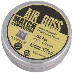 Apolo Air Boss Match Competition  AirGun Pellets .177/4.5 mm, 250 pcs 0.55g/8.48gr (30301)