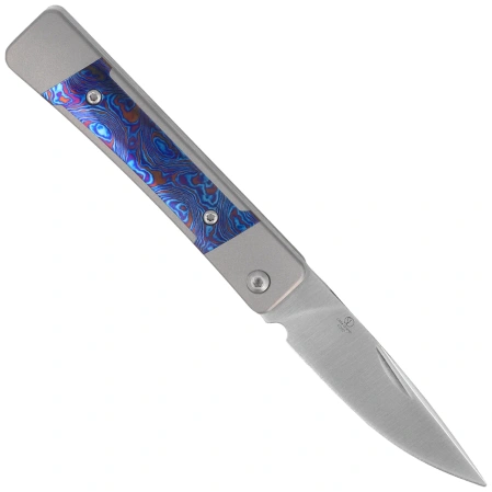 Kizer Little Grand LE Knife Titanium / Timascus, Satin M390 by Jonathan Styles (Ki2670A3)