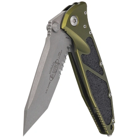 Nóż składany Microtech Socom Elite T/E-M OD Green Aluminium, Apocalyptic P/S M390 by Tony Marfione (161-11 APOD)