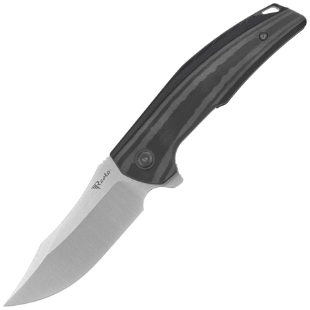 Reate Jack Jr. Knife Black Aluminium, Satin S30V (Jack Jr. BKAL SAT BKAL)