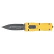 Microtech Dirac D/E OTF Knife Yellow Aluminium, Black M390MK by Tony Marfione (225-1YW)