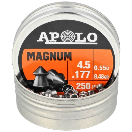 Apolo Magnum Pointed Pellets 4.50 mm, 250 pcs. (12002)