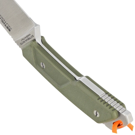 Extrema Ratio Sethlans Outdoor Knife Green G10, Stonewashed S600 by Daniele Dal Canto (04.1000.0463/S6/GRN-SAT)