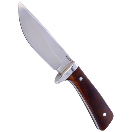 Kubey Knife Classical Full Tang, African Black Wood ,Satin D2 (KU160)