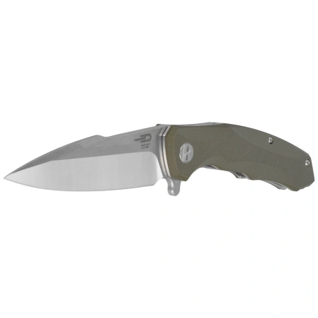 Bestech Warwolf Army Green G10, Stonewashed/Satin D2 knife (BG04B)