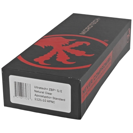 Microtech Ultratech Gen III ZBP S/E Natural Clear Aluminum, Apocalyptic M390MK by Tony Marfione (1121-10APNC)