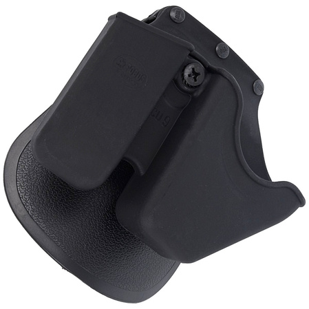 Fobus Rotating Paddle Combo Carrier for most 9mm magazines (not Glock) and S&W Model 100 handcuffs (CU9 RT)