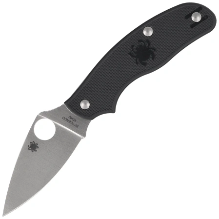 Spyderco Metropolitan Lightweight Knife Black FRN, Satin M390 by Sal Glesser (C213PBK)
