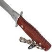 Nóż Muela DG-21R Remate Brown Canvas Micarta, Satin MoVa 1.4116
