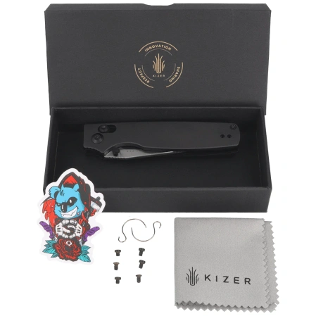 Nóż składany Kizer Original 2 Gray Aluminum, Satin 14C28N (V3605.2MA1)