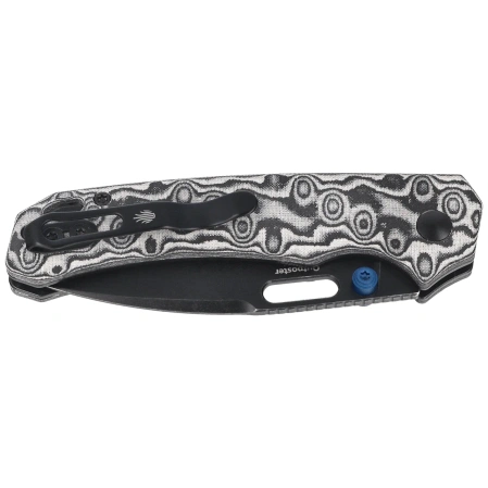 Nóż składany Kizer Outposter Vortex Micarta, Black PVD Nitro-V (V3802BDA2)
