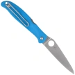 Spyderco Charisma Knife, Blue FRN, Satin CTS BD1N by Eric Glesser (C259PBL)