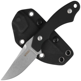 Kubey TLB II Knife Black G10, Beadblasted 14C28N by Alessandra De Santis (KU468A)