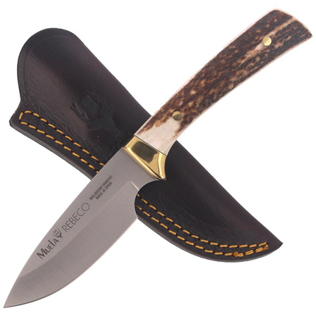 Knife Muela Full Tang Deer Stag 90mm (REBECO-9A)