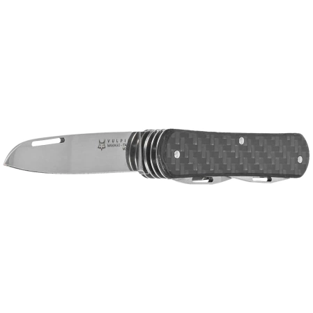 Scyzoryk Fox Vulpis F4 Carbon Fiber 3K, Polished M390 (FX-VP130-F4 CF)