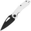 Kubey Coeus Knife White G10, Blackwashed 14C28N (KU122Z)