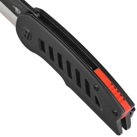 Bestech Explorer Knife Black G10, Satin/Black D2 (BG37A)