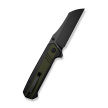 Sencut Draxor Green/Black G10 Knife, Black 9Cr18MoV (S24035-2)