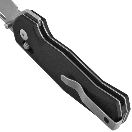 Nóż składany Maserin CB-1 Black G10, Stonewashed MagnaCut (632/G10N)