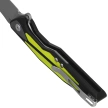 Nóż składany Rike Knife Tulay Black / Fluorescent Green Inlay, Matted 154CM (RK-TULAY-BFG)