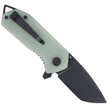 Kubey Campe KU203I Knife Jade G10, Dark Stonewashed D2