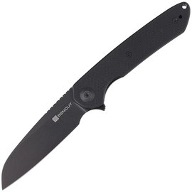 Sencut Kyril Black G10, Black Stonewashed 9Cr18MoV by Ferrum Forge Knife Works (S22001-1)