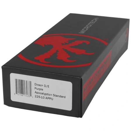 Nóż automatyczny OTF Microtech Dirac D/E Purple Aluminium, Apocalyptic M390 by Tony Marfione (225-10APPU)