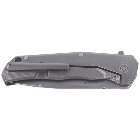 LionSteel T.R.E. Grey Titanium / Grey Ti, Stone Washed M390 by Molletta (TRE GY)