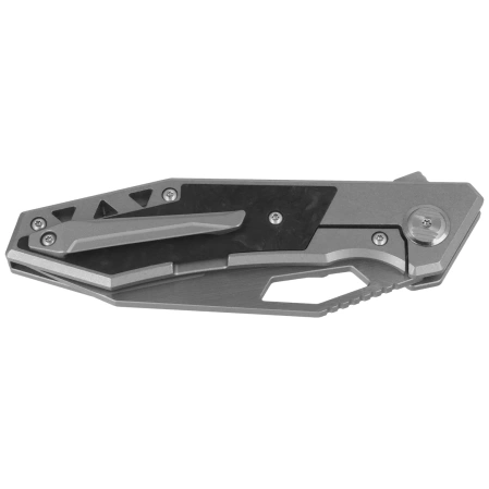 Bestech Knife Fractal Grey Titanium / Carbon Fiber, Stonewashed / Satin CPM S35VN (BT1907A)